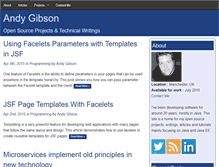 Tablet Screenshot of andygibson.net